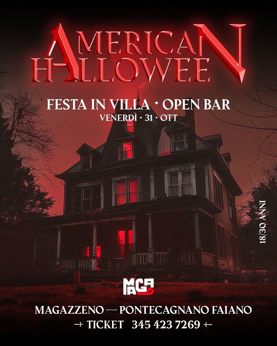 American Halloween Night, Magaparty 2025